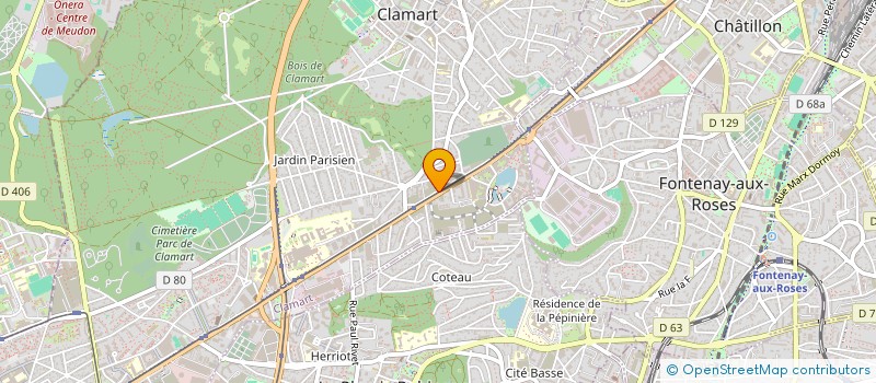 localisation de l'entreprise MONSIEUR CARLOS FERREIRA à CLAMART