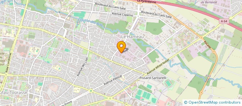localisation de l'entreprise MONSIEUR CARLOS FERREIRA à PAU