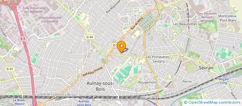 localisation de l'entreprise MONSIEUR CARLOS FERREIRA à AULNAY-SOUS-BOIS