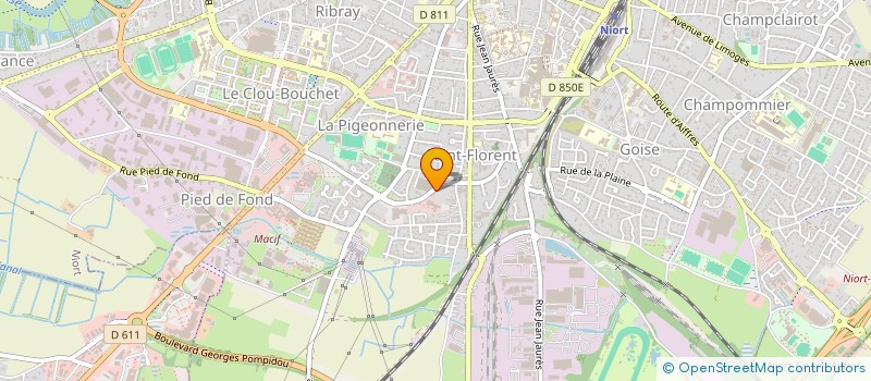 localisation de l'entreprise MONSIEUR CARLOS FERREIRA DA CUNHA à NIORT