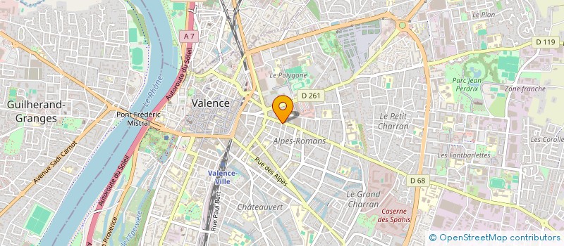 localisation de l'entreprise MONSIEUR CARLOS FERREIRA DE SOUSSA NETO  VALENCE