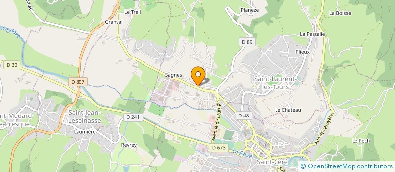 localisation de l'entreprise MONSIEUR CARLOS FRAGA DE SOUSA à SAINT-LAURENT-LES-TOURS