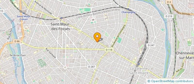 localisation de l'entreprise MONSIEUR CARLOS FREITAS LOURENCO à SAINT-MAUR-DES-FOSSES