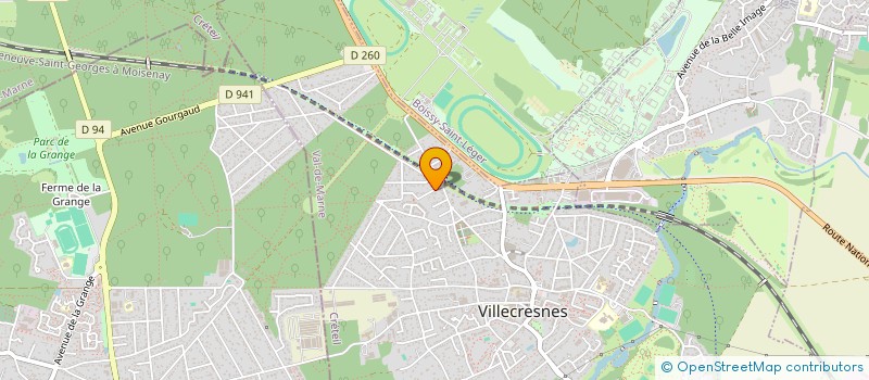 localisation de l'entreprise MONSIEUR CARLOS GAVINO  VILLECRESNES