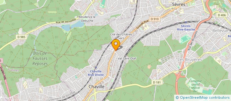 localisation de l'entreprise MONSIEUR CARLOS GAYOSO à CHAVILLE