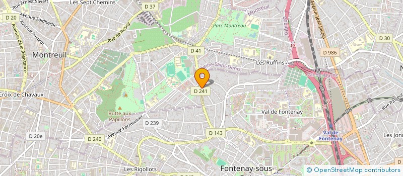 localisation de l'entreprise MONSIEUR CARLOS GIL RIVAS à FONTENAY-SOUS-BOIS