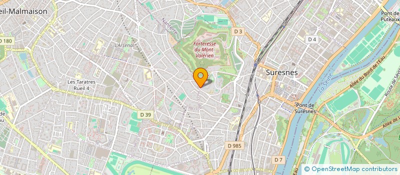 localisation de l'entreprise MONSIEUR CARLOS GINZBURG à RUEIL-MALMAISON