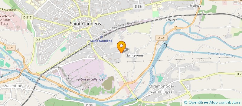 localisation de l'entreprise MONSIEUR CARLOS GOMES BAPTISTA  ENCAUSSE-LES-THERMES