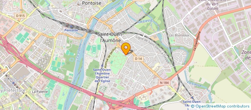 localisation de l'entreprise MONSIEUR CARLOS GOMEZ CORDERO à SAINT-OUEN-L'AUMONE