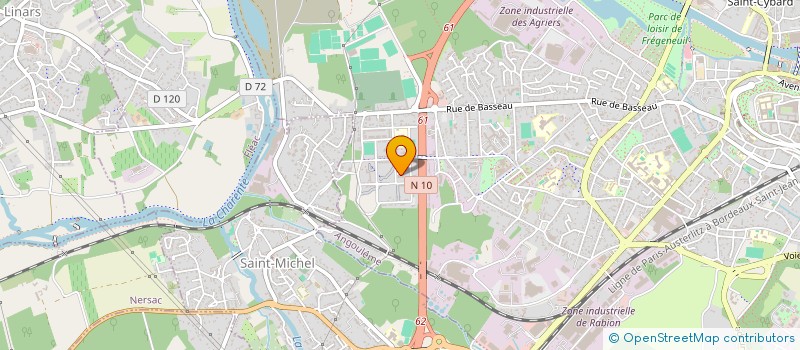 localisation de l'entreprise MONSIEUR CARLOS GONCALVES à ANGOULEME