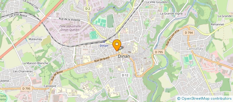 localisation de l'entreprise MONSIEUR CARLOS GONZALES  DINAN