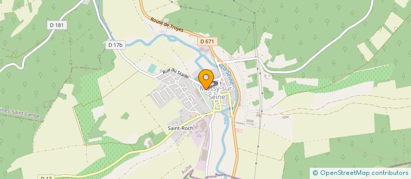 localisation de l'entreprise MONSIEUR CARLOS GONZALEZ  MUSSY-SUR-SEINE