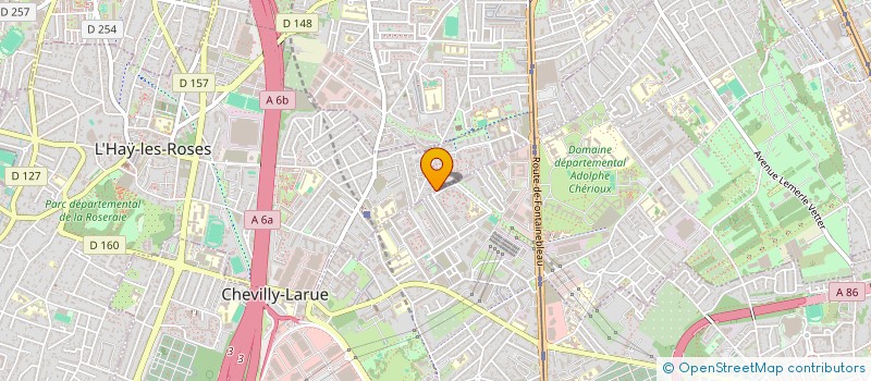 localisation de l'entreprise MONSIEUR CARLOS GRANADOS CONTRERAS  L'HAY-LES-ROSES