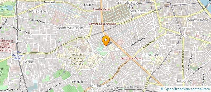 localisation de l'entreprise MONSIEUR CARLOS GUERRA PINO à BORDEAUX