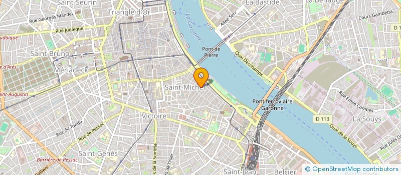 localisation de l'entreprise MONSIEUR CARLOS GUIMARAES  BORDEAUX