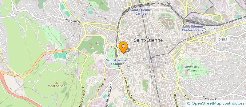 localisation de l'entreprise MONSIEUR CARLOS JOAO à SAINT-ETIENNE