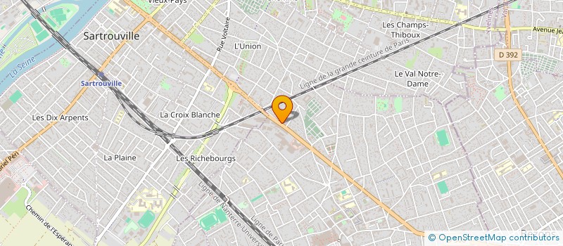 localisation de l'entreprise MONSIEUR CARLOS JORGE CRUZ  HOUILLES