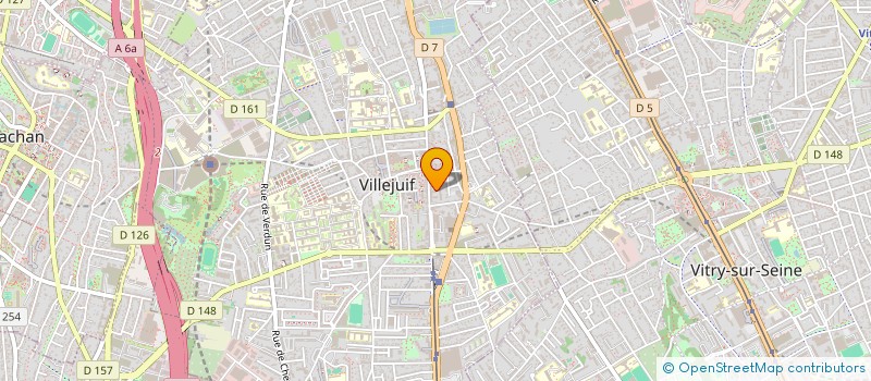 localisation de l'entreprise MONSIEUR CARLOS LAGES ALVES  VILLEJUIF