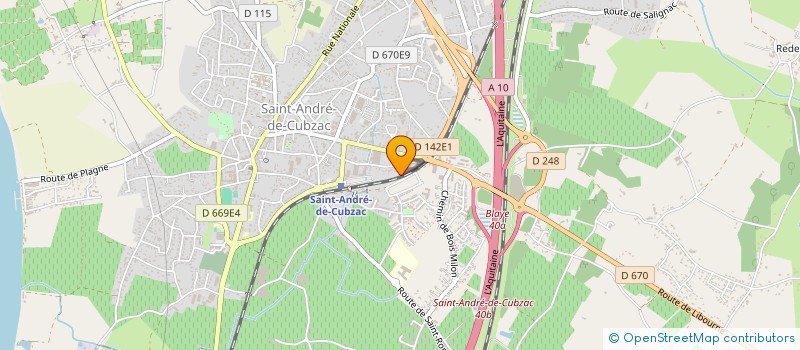 localisation de l'entreprise MONSIEUR CARLOS LEITE à SAINT-ANDRE-DE-CUBZAC