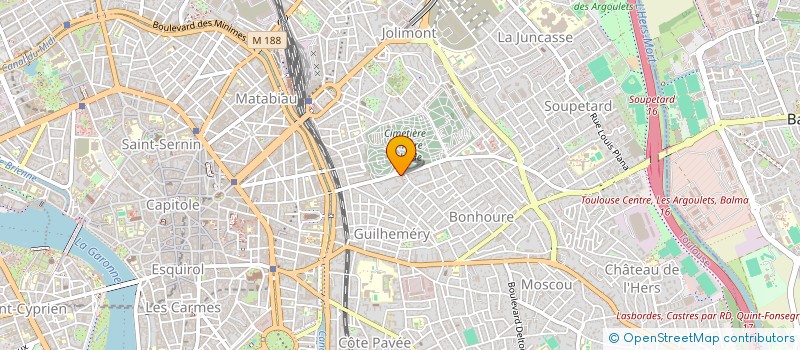 localisation de l'entreprise MONSIEUR CARLOS LONDA-LEMBE à TOULOUSE