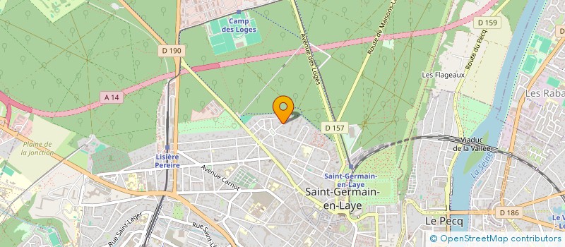 localisation de l'entreprise MONSIEUR CARLOS LOPES MIGUEL  SAINT-GERMAIN-EN-LAYE