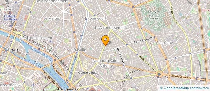 localisation de l'entreprise MONSIEUR CARLOS LOPEZ TIERNO  PARIS