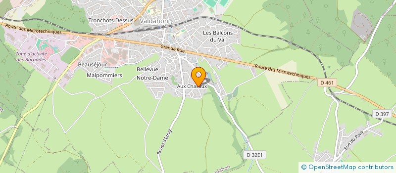 localisation de l'entreprise MONSIEUR CARLOS LOUBRY à VALDAHON