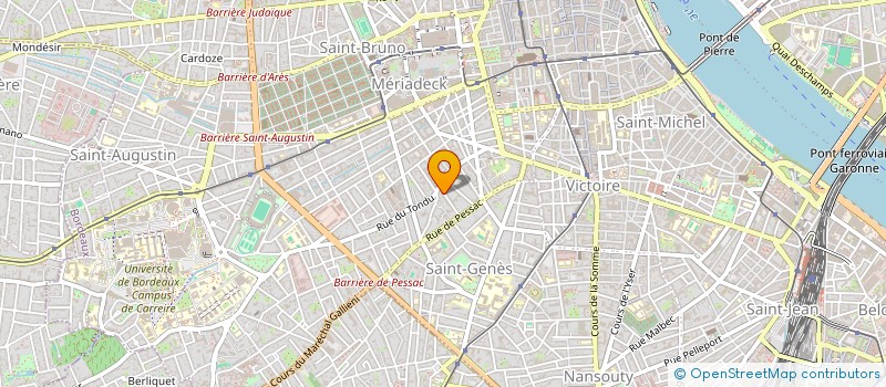 localisation de l'entreprise MONSIEUR CARLOS LOUISET  SAINT-MEDARD-EN-JALLES