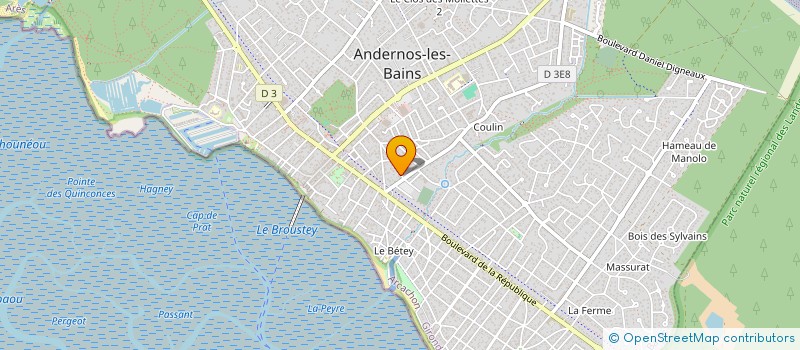 localisation de l'entreprise MONSIEUR CARLOS MAIA DE SOUSA à ANDERNOS-LES-BAINS