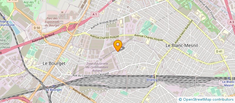 localisation de l'entreprise MONSIEUR CARLOS MAIO à DRANCY