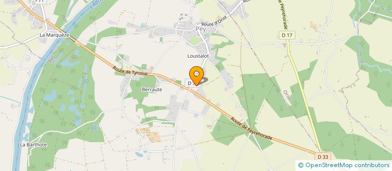 localisation de l'entreprise MONSIEUR CARLOS MANUEL SOARES PEREIRA  PEY