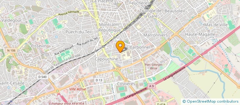 localisation de l'entreprise MONSIEUR CARLOS MANUEL VAZ MONTEIRO  NIMES