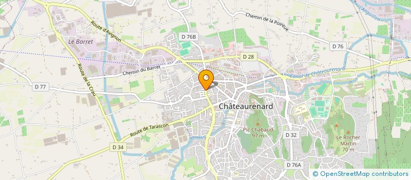 localisation de l'entreprise MONSIEUR CARLOS MARCANO LARA à CHATEAURENARD