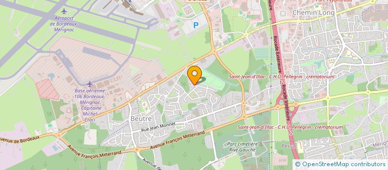 localisation de l'entreprise MONSIEUR CARLOS MARQUES  MERIGNAC