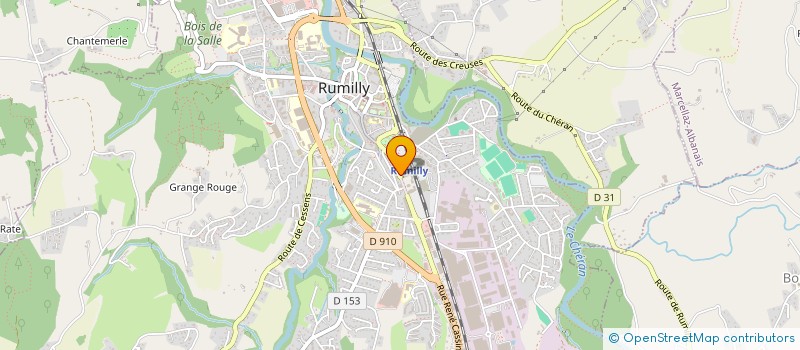 localisation de l'entreprise MONSIEUR CARLOS MARQUES GOMES  RUMILLY