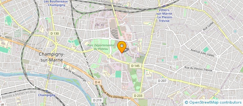 localisation de l'entreprise MONSIEUR CARLOS MARTINHO à CHAMPIGNY-SUR-MARNE