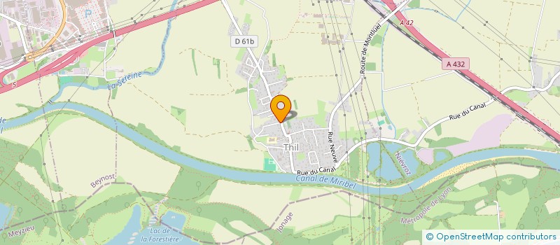 localisation de l'entreprise MONSIEUR CARLOS MENDES DE OLIVEIRA  THIL