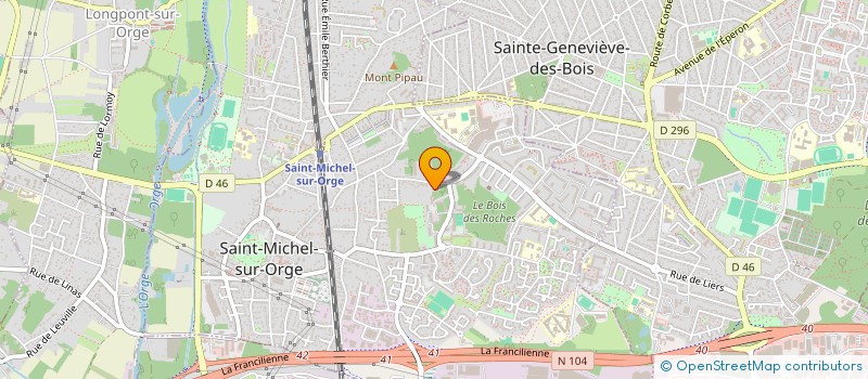 localisation de l'entreprise MONSIEUR CARLOS MENDOZA PEREZ à SAINT-MICHEL-SUR-ORGE
