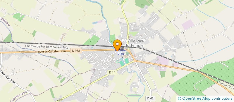 localisation de l'entreprise MONSIEUR CARLOS MILHAES  MONTBETON