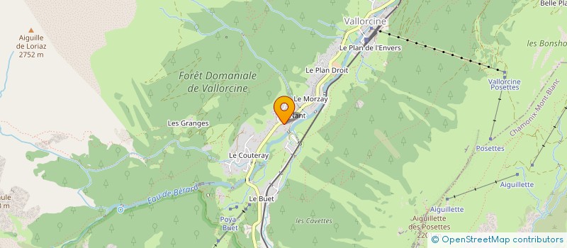 localisation de l'entreprise MONSIEUR CARLOS MOLINA SANCHEZ  VALLORCINE