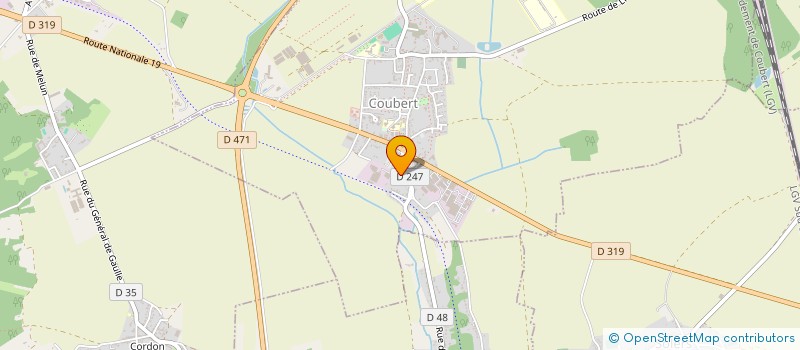 localisation de l'entreprise MONSIEUR CARLOS MONTEIRO  COUBERT