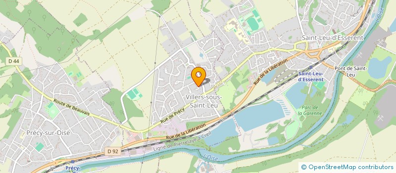 localisation de l'entreprise MONSIEUR CARLOS MONTEIRO  VILLERS-SOUS-SAINT-LEU