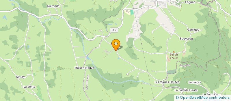 localisation de l'entreprise MONSIEUR CARLOS MONTEIRO  FELZINS