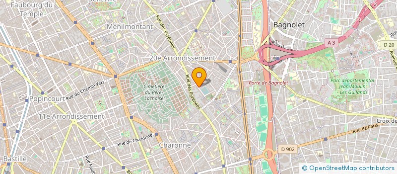 localisation de l'entreprise MONSIEUR CARLOS MONTEIRO  PARIS