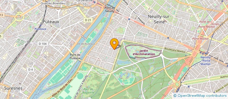 localisation de l'entreprise MONSIEUR CARLOS MONTEIRO DE LIMA à NEUILLY-SUR-SEINE