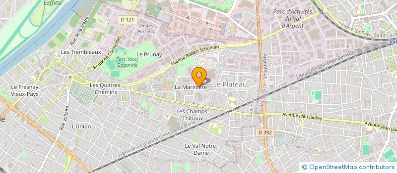 localisation de l'entreprise MONSIEUR CARLOS MORAIS SILVA à SARTROUVILLE