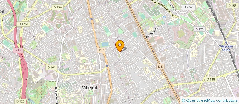 localisation de l'entreprise MONSIEUR CARLOS MORENO à VITRY-SUR-SEINE