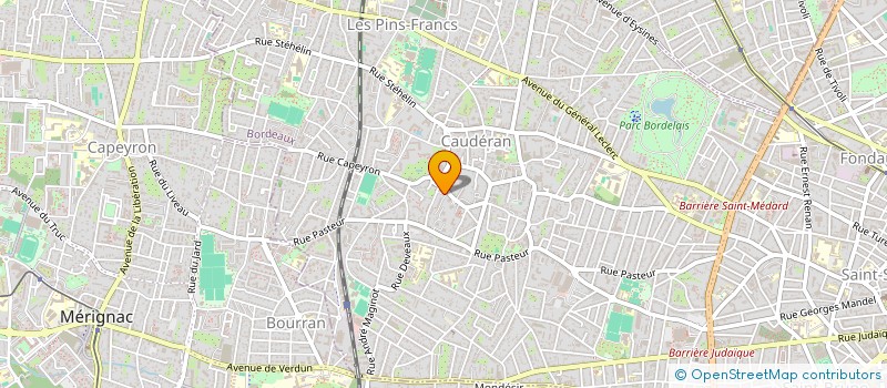 localisation de l'entreprise MONSIEUR CARLOS MUNIZAGA SANCHEZ  BORDEAUX