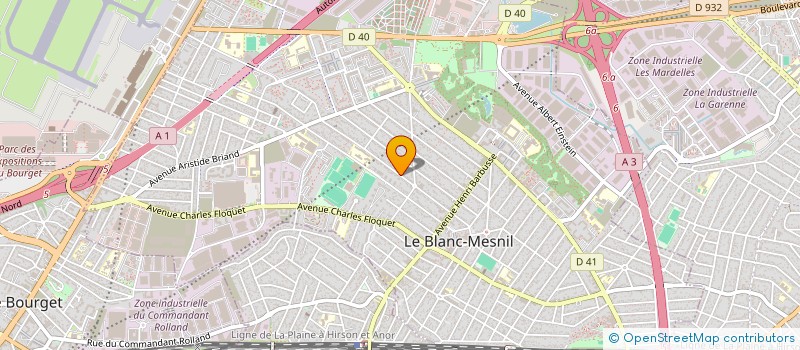 localisation de l'entreprise MONSIEUR CARLOS MURIEL à LE BLANC-MESNIL