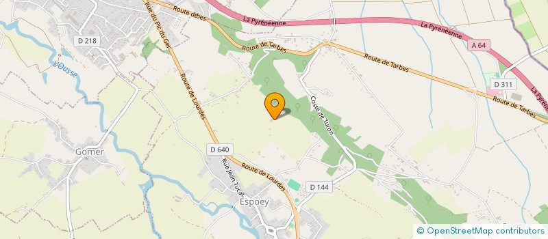 localisation de l'entreprise MONSIEUR CARLOS NEVES DE CARVALHO  ESPOEY